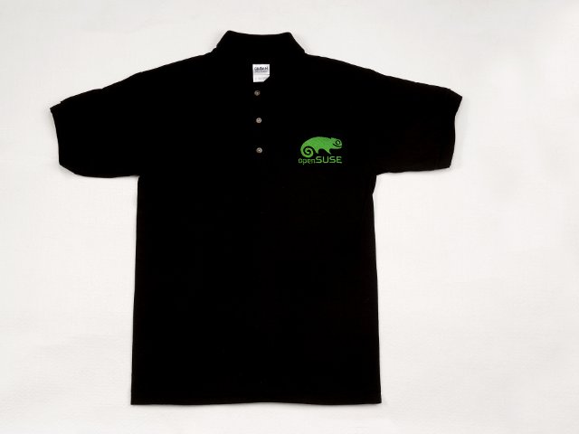 PingvinBolt.hu galléros openSUSE póló