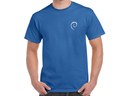 Debian Swirl póló (kék)