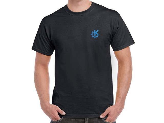 DRY&GO KDE póló (fekete)