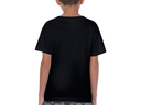 Fekete Debian gyermek póló (álló logóval)