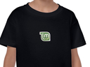 Fekete Linux Mint gyermek póló