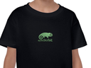 Fekete openSUSE gyermek póló