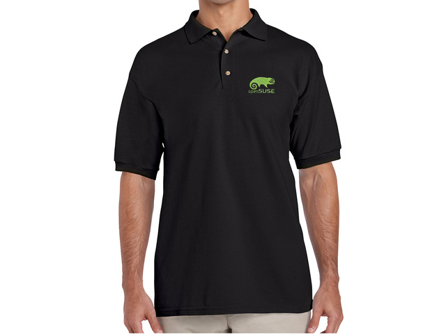 Galléros openSUSE póló (fekete)