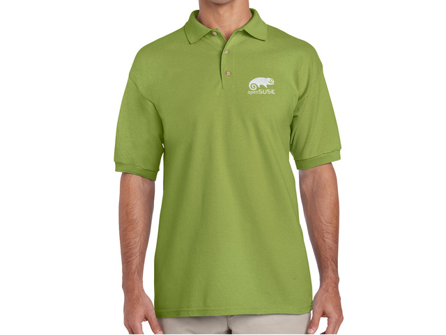 Galléros openSUSE póló (zöld)