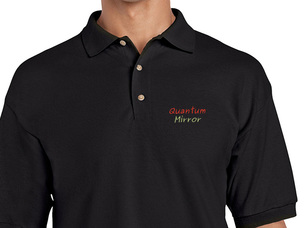 Galléros Quantum Mirror póló (fekete)