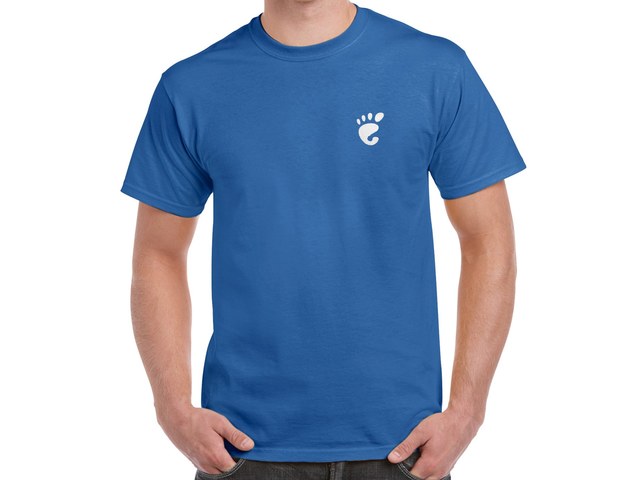GNOME póló (kék)