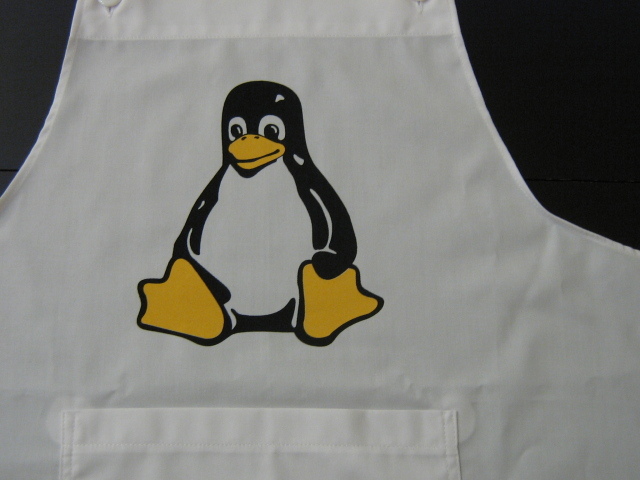 Linux konyhai kötény