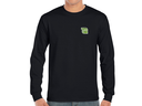 Linux Mint hosszú ujjú póló (fekete)