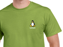 Linux póló (zöld)