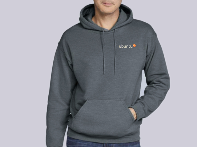 Ubuntu kapucnis pulóver