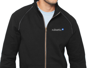 Xubuntu pulóver (fekete)