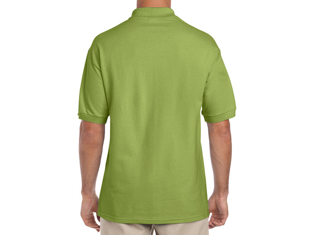 Zöld galléros póló minta nélkül